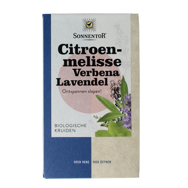 Sonnentor Citroenmelisse - Verbena - Lavendel Bio