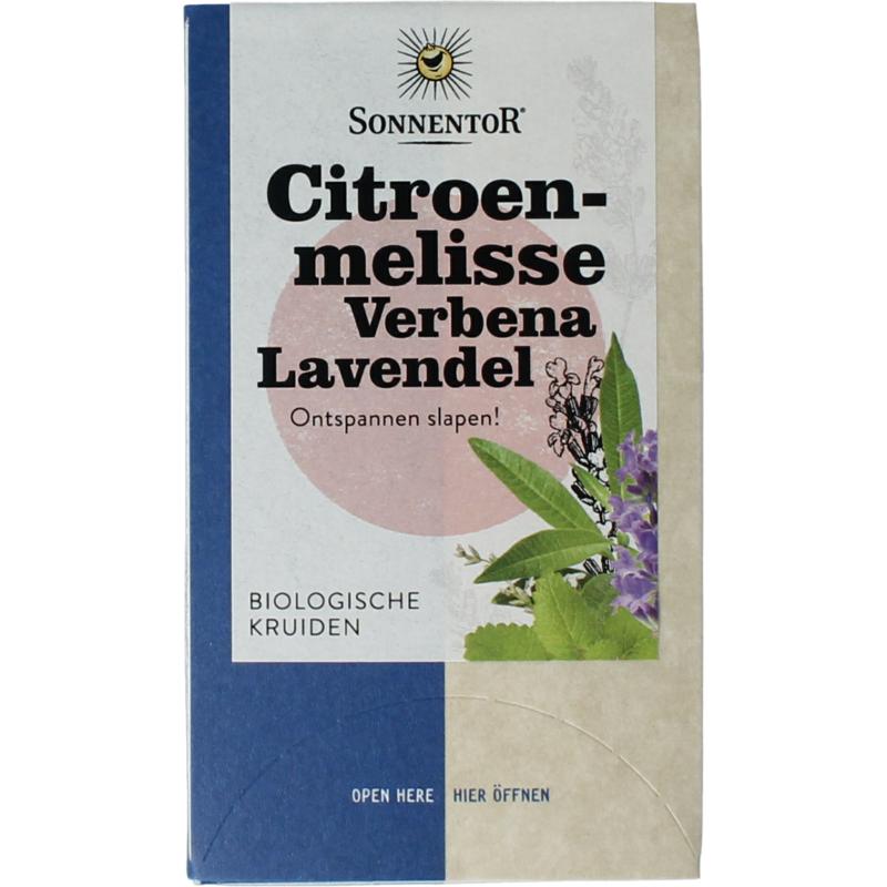 Sonnentor Citroenmelisse - Verbena - Lavendel Bio