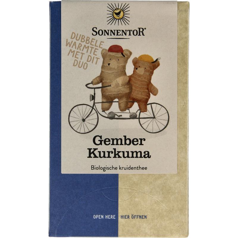 Sonnentor Gember Curcuma Thee Bio