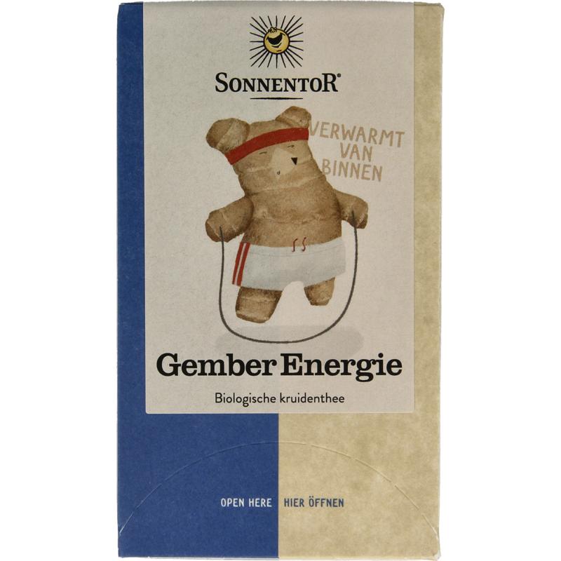Sonnentor Gember Energie Thee Bio