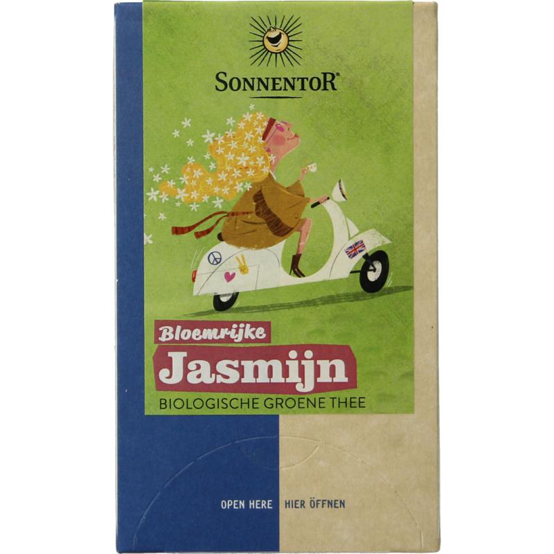 Sonnentor Jasmijn Groene Thee Bio