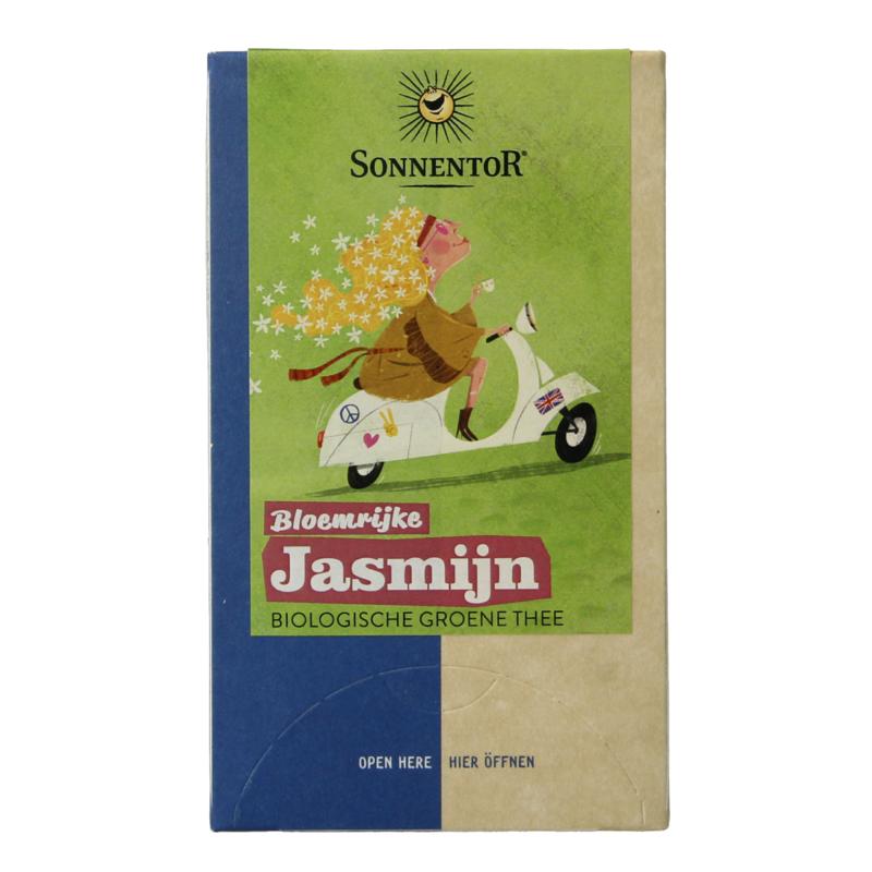 Sonnentor Jasmijn Groene Thee Bio