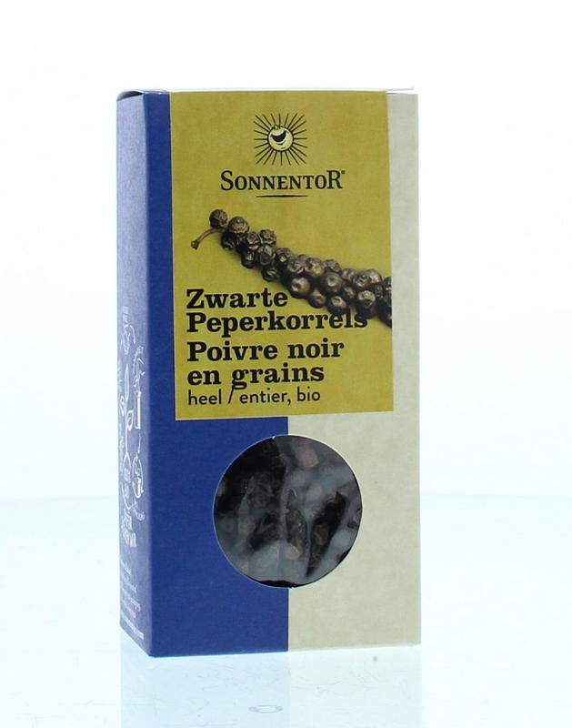 Sonnentor Peperkorrels Zwart Bio