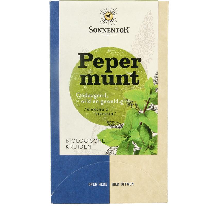Sonnentor Pepermunt Thee Bio