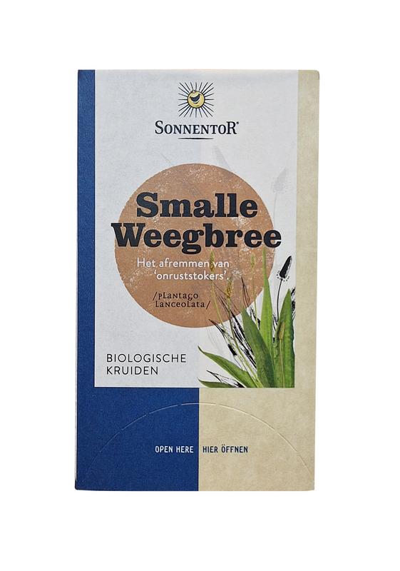 Sonnentor Smalle Weegbree Thee Bio