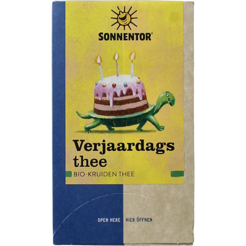 Sonnentor Verjaardagsthee Bio