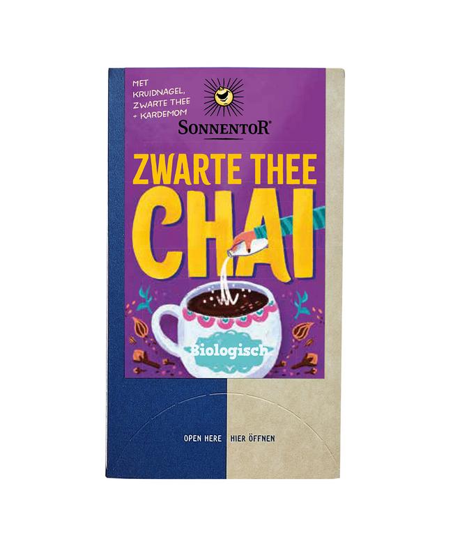 Sonnentor Zwarte Chai Thee Bio