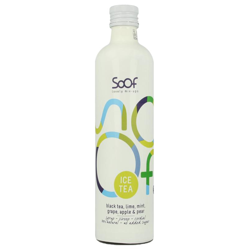 Soof Drinks Siroop Zwarte Thee Limoen & Munt