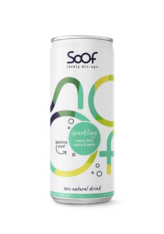 Soof Drinks Sparkling Citroen Munt & Appel