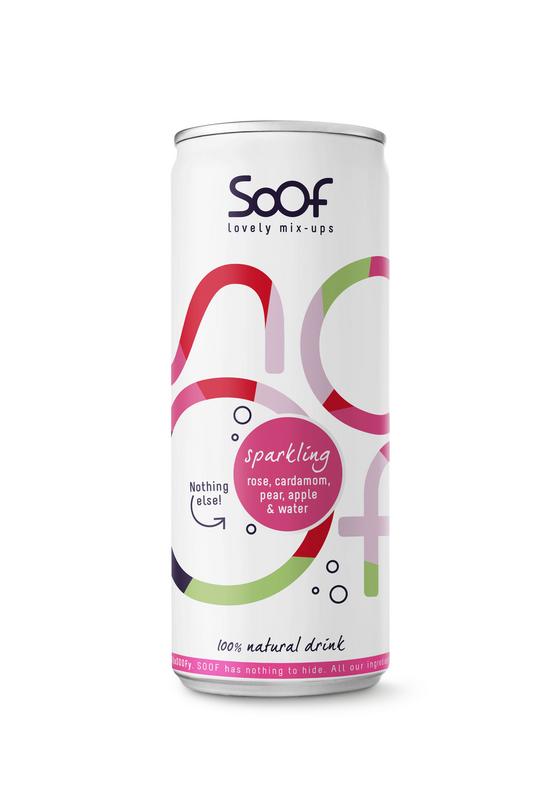 Soof Drinks Sparkling Roos Kardemom Peer & Appel