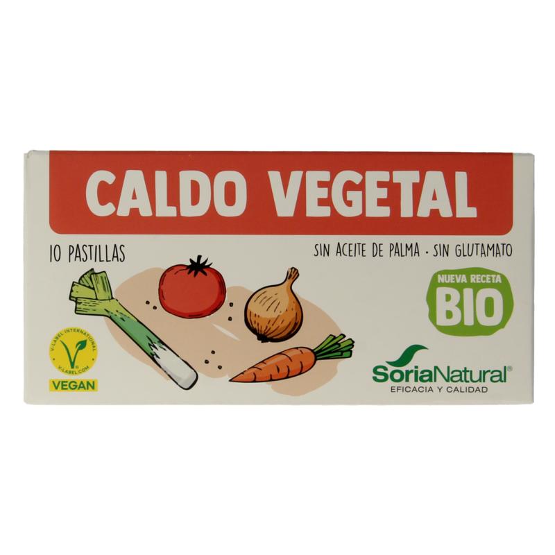 Soria Natural Bouillonblokjes Plantaardig Bio