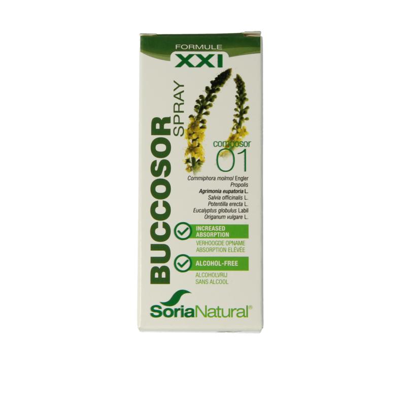 Soria Natural Composor 1 Buccosor Spray Xxi