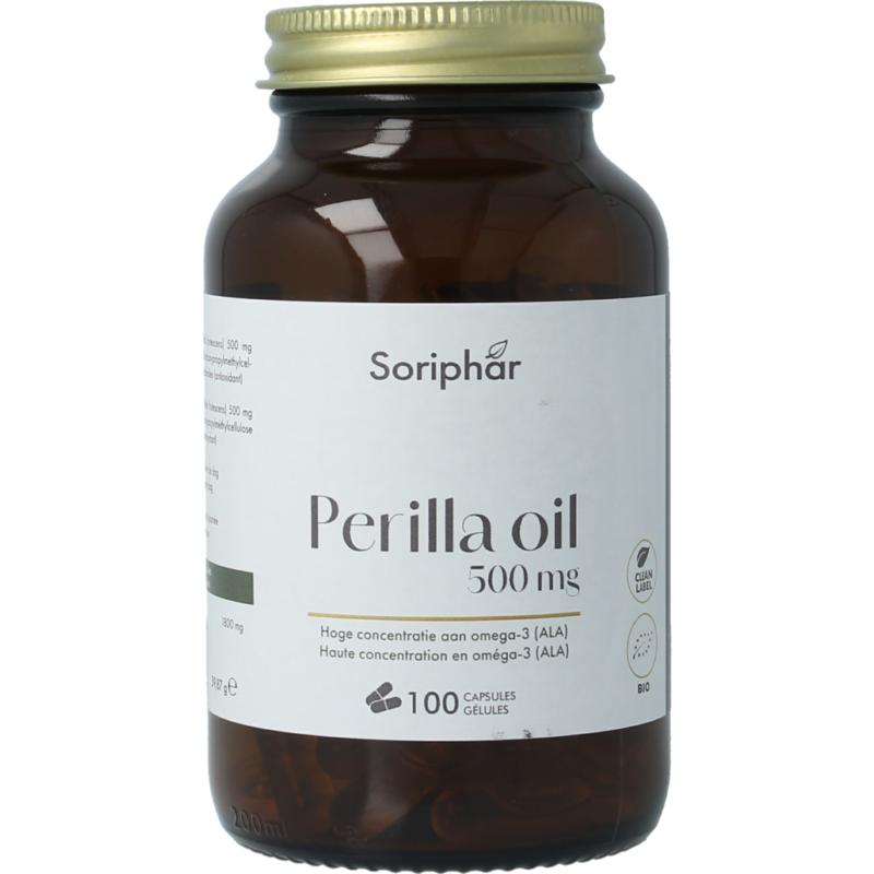 Soriabel Perillan Perilla Olie 500Mg Bio