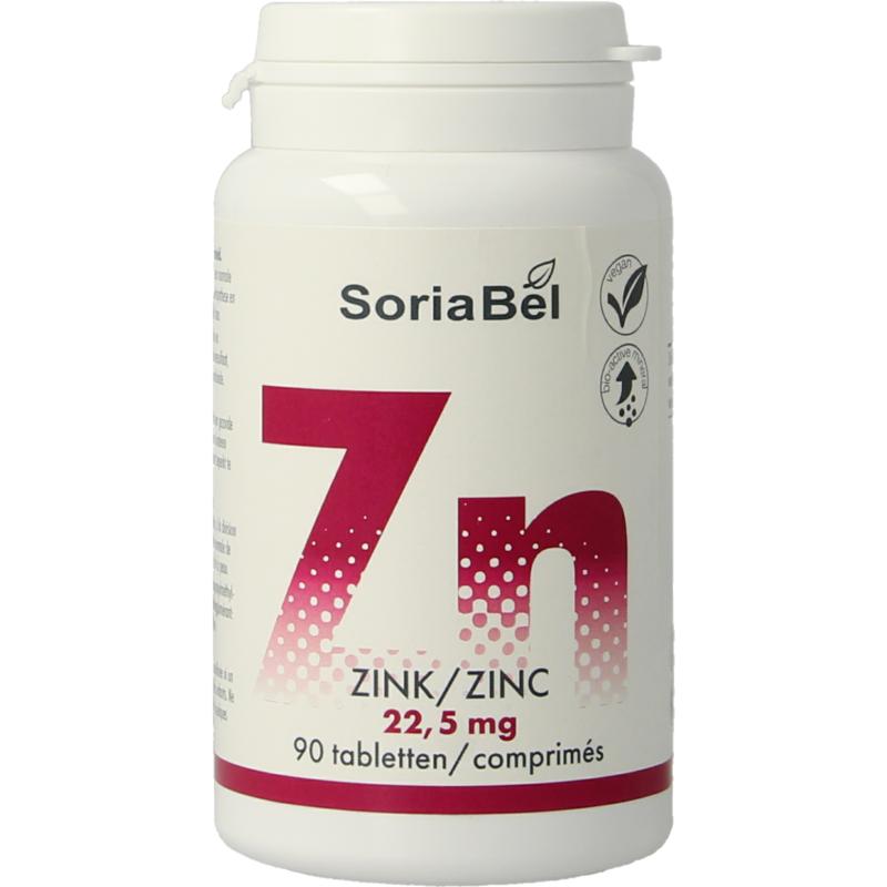 Soriabel Zink Bio-Actief 22.5Mg