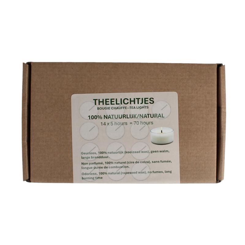 Soylites Natural Theelichtjes 14 Stuks