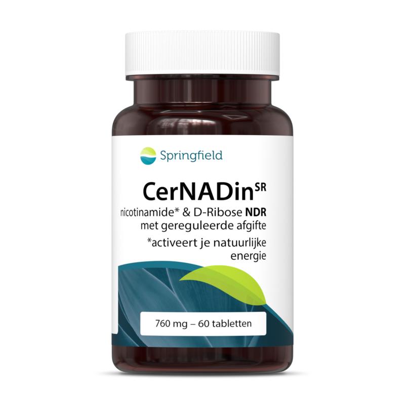 Springfield Cernadin Sr Nicotinamide & D-Ribose 760Mg