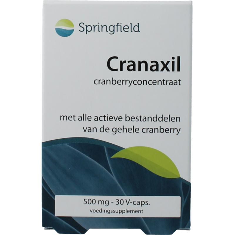 Springfield Cranaxil Cranberry 500Mg