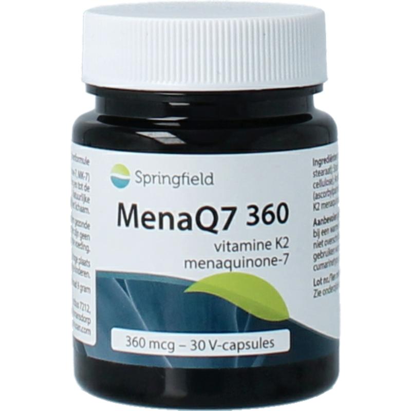 Springfield Menaq7-360 Vitamine K2 360 Mcg