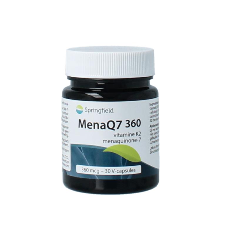 Springfield Menaq7-360 Vitamine K2 360 Mcg
