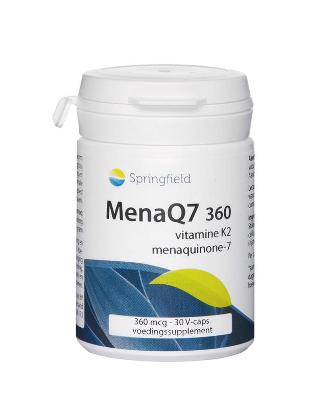 Springfield Menaq7-360 Vitamine K2 360 Mcg