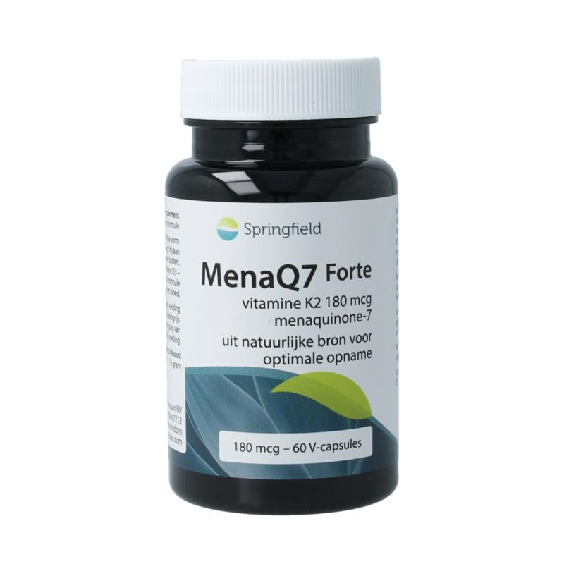 Springfield Menaq7 Forte Vitamine K2 180 Mcg
