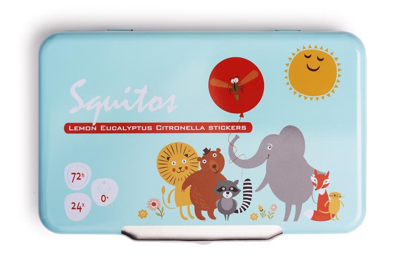 Squitos Lemon Eucalyptus Citronella Geurstickers