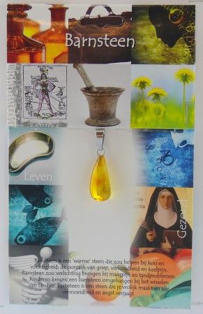 Steengoed Hanger Gezondheidssteen Barnsteen
