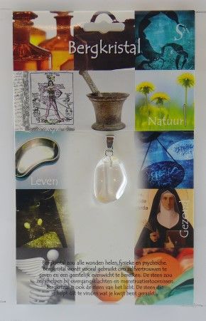 Steengoed Hanger Gezondheidssteen Bergkristal