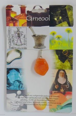 Steengoed Hanger Gezondheidssteen Carneool