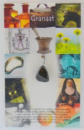 Steengoed Hanger Gezondheidssteen Granaat