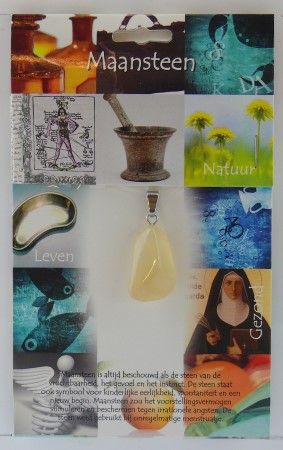 Steengoed Hanger Gezondheidssteen Maansteen