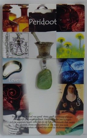 Steengoed Hanger Gezondheidssteen Peridoot