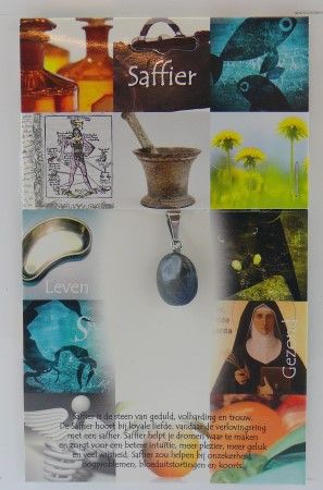 Steengoed Hanger Gezondheidssteen Saffier