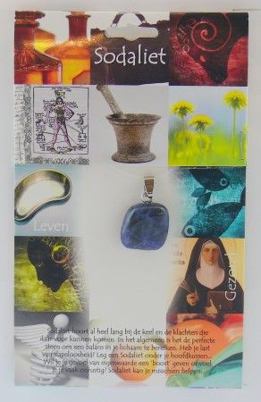 Steengoed Hanger Gezondheidssteen Sodaliet