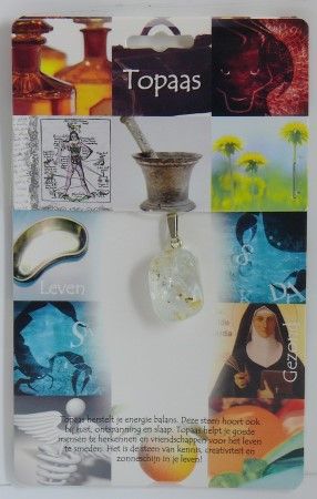 Steengoed Hanger Gezondheidssteen Topaas