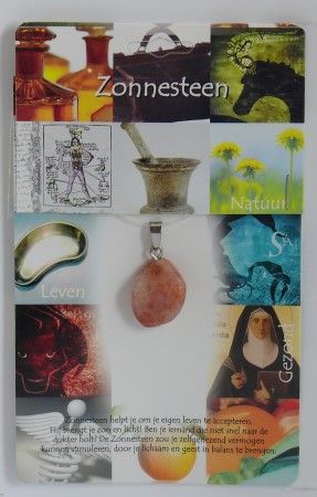 Steengoed Hanger Gezondheidssteen Zonnesteen