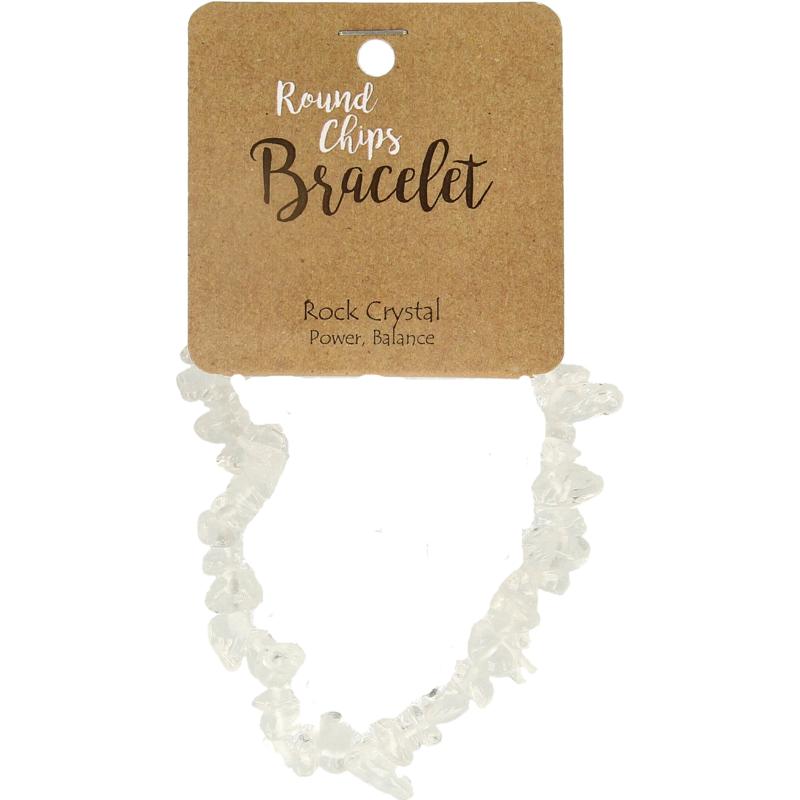 Steengoed Splitarmband Bergkristal