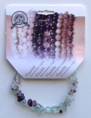 Steengoed Splitarmband Fluoriet