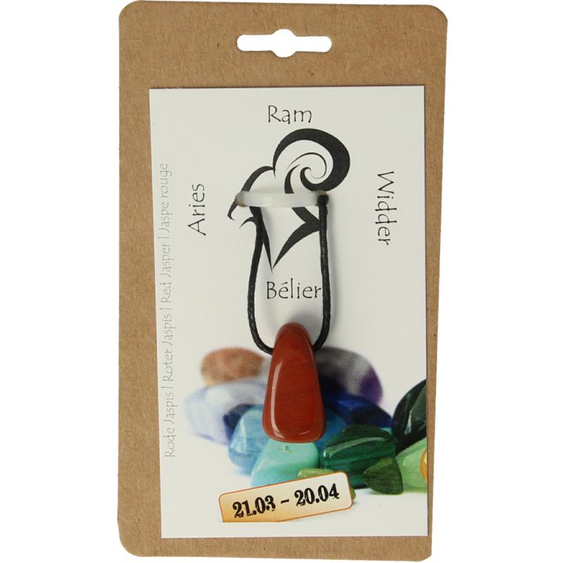 Steengoed Sterrenbeeldsteen Hanger Ram