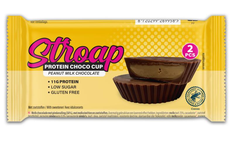 Stroap Protein Peanut Butter Cup Milk Chocolate