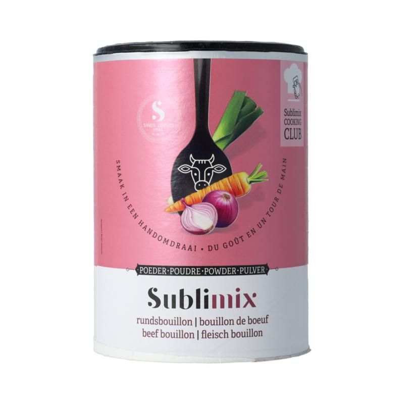 Sublimix Rundvleesbouillon Glutenvrij
