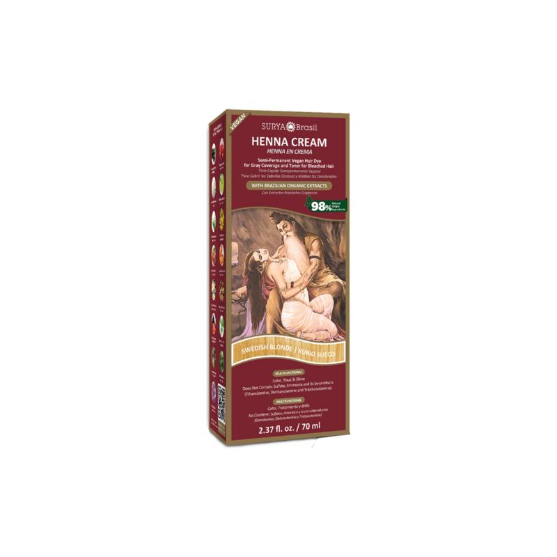 Surya Brasil Henna Haarverf Cream Swedish Blonde