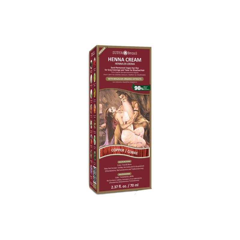 Surya Brasil Henna Haarverf Creme Copper