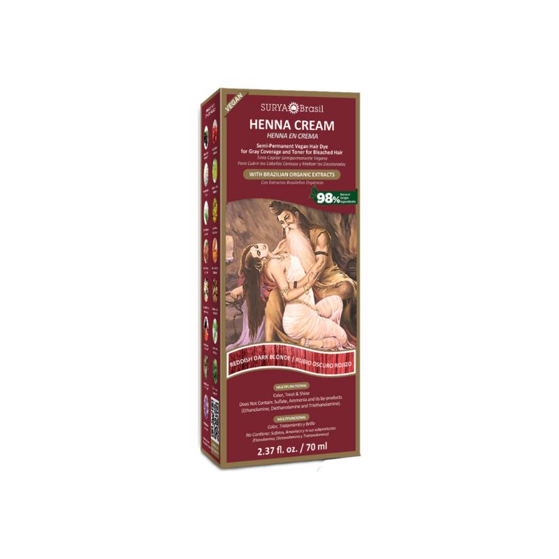 Surya Brasil Henna Haarverf Creme Reddish Dark Blonde