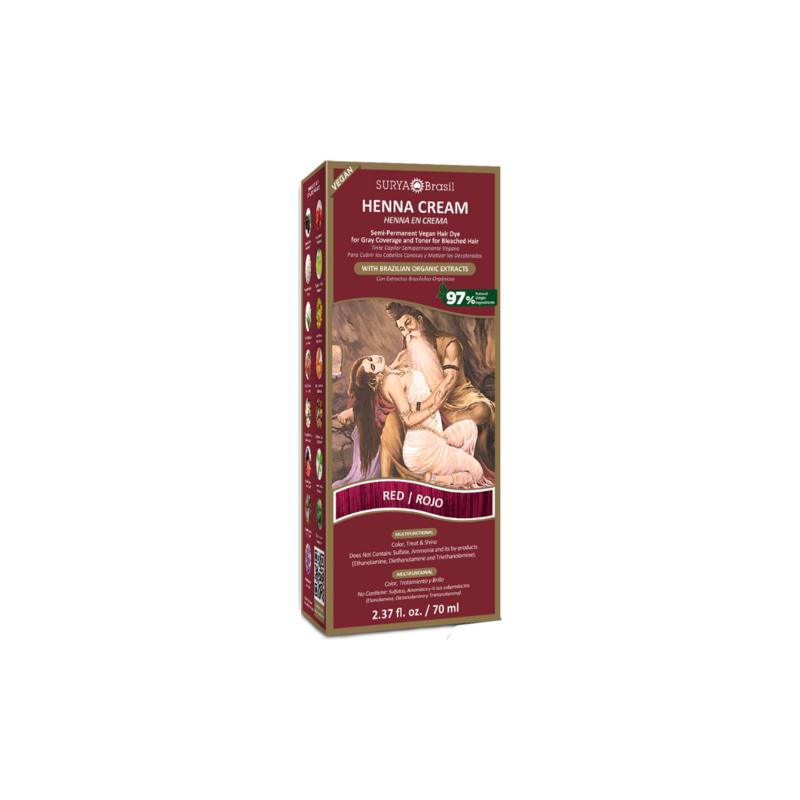 Surya Brasil Henna Haarverf Creme Rood