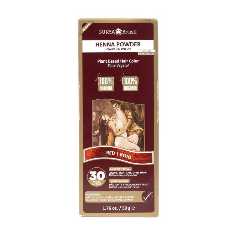 Surya Brasil Henna Haarverf Poeder Rood