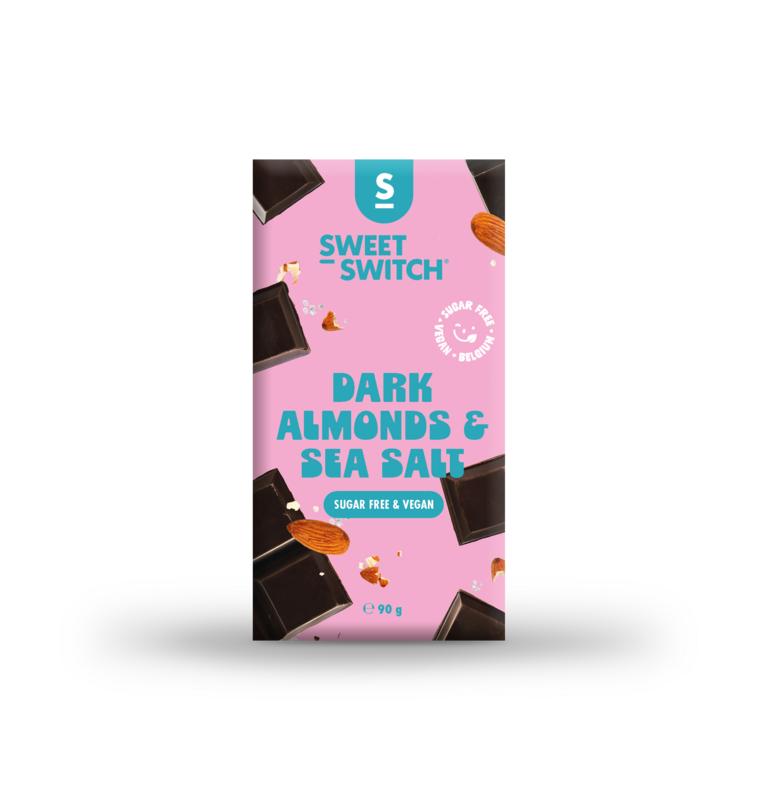 Sweet-Switch Dark Almonds & Sea Salt