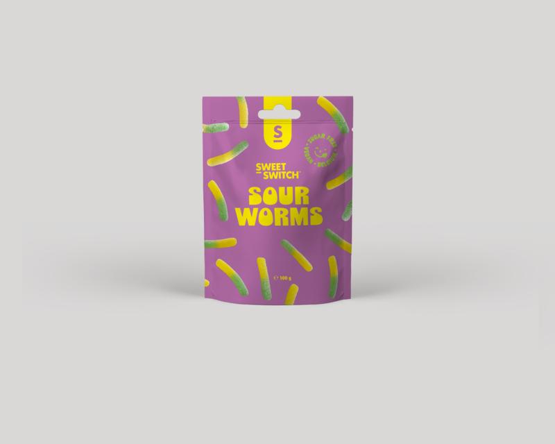 Sweet-Switch Sour Worms