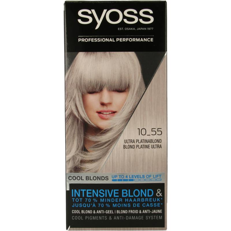 Syoss Color Cool Blonds 10-55 Ultra Platinum Blond