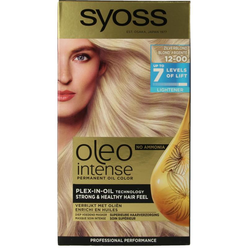 Syoss Color Oleo Intense 12-00 Zilverblond Haarverf